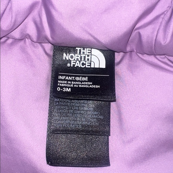 The North Face Pink and Lavender Infant Snowsuit - Picture 8 of 9